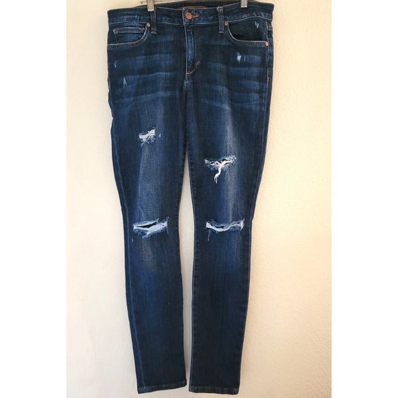 Joe's Jeans Esther Distressed Skinny Jeans Size 30 - Picture 3 of 8